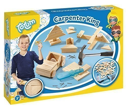 Totum Bastelset Serie Carpenter King, gelb