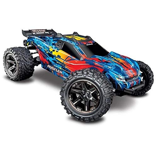 Traxxas Rustler 4x4 VXL Brushless 1:10 RC Modellauto Elektro Truggy Allradantrieb (4WD) RTR 2,4 GHz