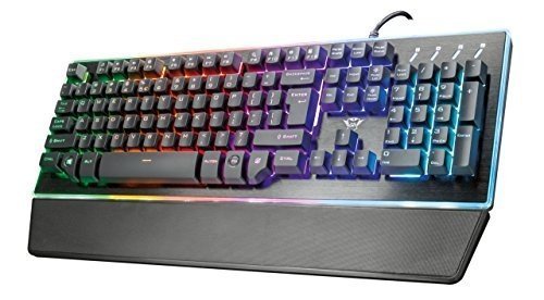 Trust GXT Halbmechanische LED Gaming Tastatur