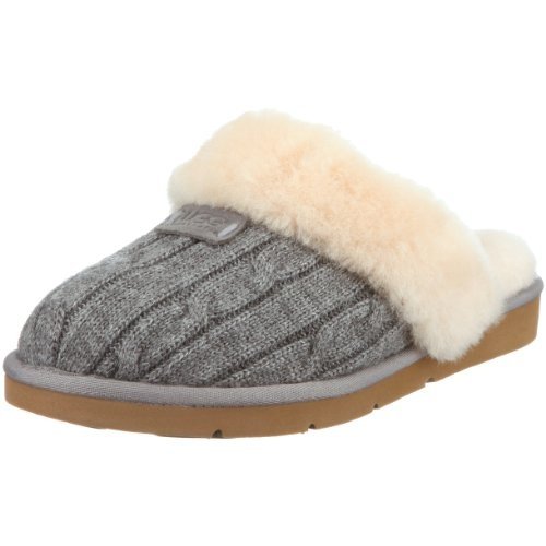 UGG W Cozy Knit 1865, Damen Pantoffeln, Grau (HGRY (Heathered Grey)), EU 36 (US 5)