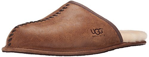 Ugg Herren Scuff Pantoffeln, Braun (Deco Chestnut), 41 EU