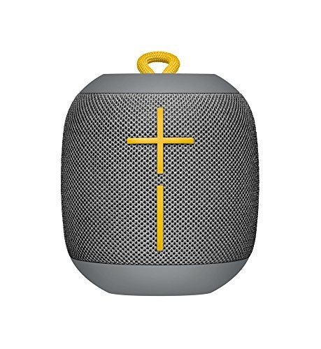 Ultimate Ears WonderBoom Bluetooth Lautsprecher (Wasserdicht mit doppeltem Anschluss) Steingrau