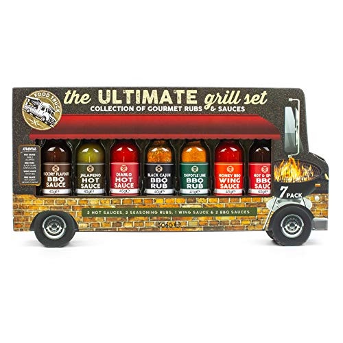 Ultimate Grill Geschenkset Food Truck Probierset Mit 7 Leckeren Grillsaucen