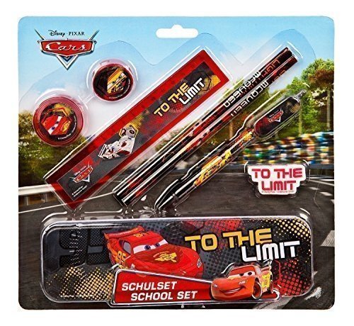 Undercover Schulset Disney Cars, 8 teilig