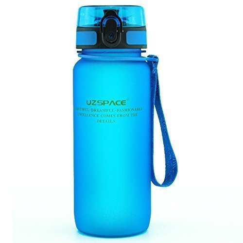 Uzspace Sporthallen Schulen Tritan Wasserflasche Bpa-Frei Wandern Radwandern Wasserflasche Mit Flip-