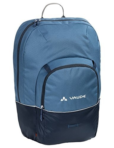 VAUDE Cycle 22, Gepäckträgertasche zum Radfahren, 2 in 1 Officetasche als Rucksack tragbar