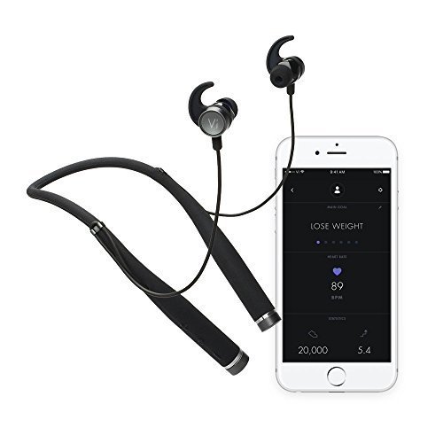 VI Unisex AI Ultimate Fitness Audio Coach mit Advanced in-Ear-Herzfrequenz, Schwarz, One size