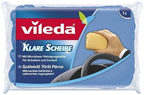 Vileda Klare Scheibe, Schwamm für den schnellen Durchblick im  Auto