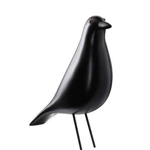 Vitra Eames House Bird schwarz lackiertes Erlenholz, Eisendraht, 275 x 89 x 278 mm