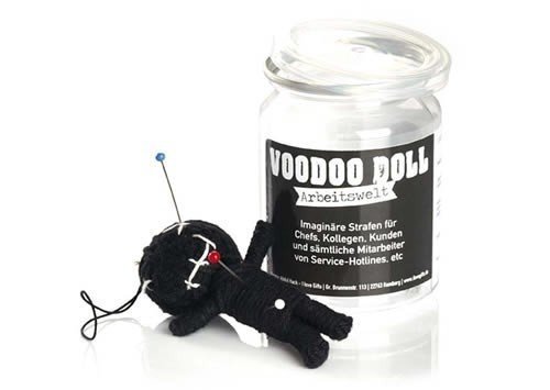 Voodoo Doll in Dose Arbeitswelt
