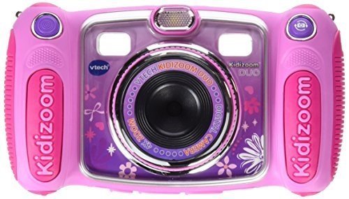 VTech 80-170894 - Kidizoom Duo mit Tragetasche, Digitalkamera, pink