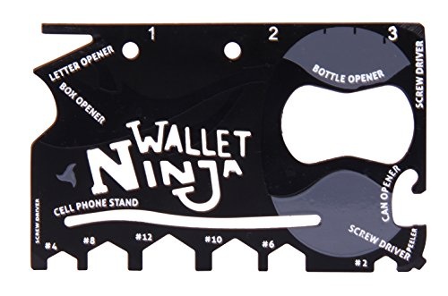 Wallet Ninja 18 in 1 Multi-Tool