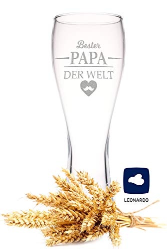 Weizenglas Bester Papa der Welt