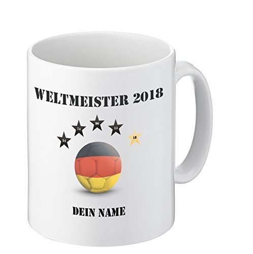Weltmeister-Tasse mit eigenem Namen