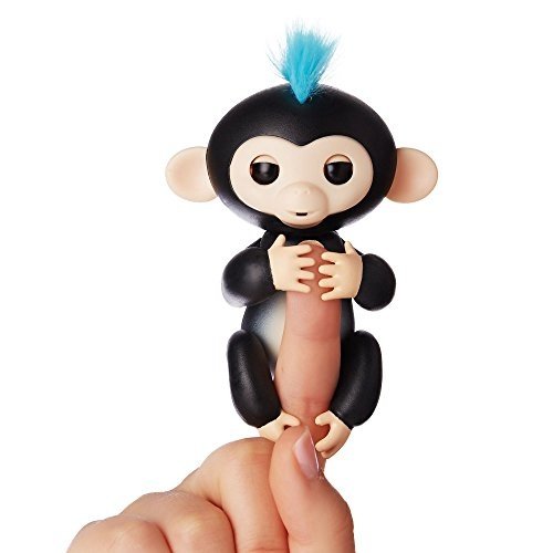 WowWee Fingerlings Baby-Äffchen Finn, schwarz