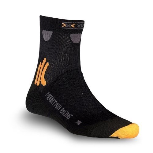 X-Socks Funktionssocken Mountain Biking Socken Black, 39-41