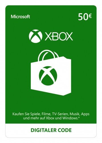 Xbox Live - 50 EUR Guthaben [Xbox Live Online Code]