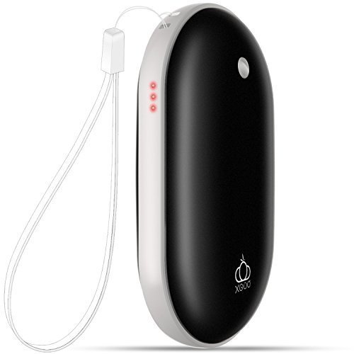 XGUO Handwärmer, 5200mAh bewegliche USB-Aufladeeinheits-Energien-Bank