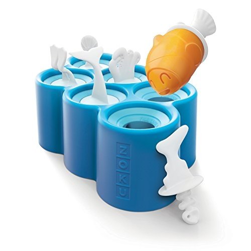 Zoku Fish Pops Ice Lolly Moulds (6 Moulds & Sticks)