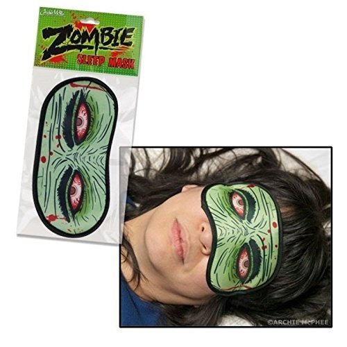 Zombie Schlafmaske - Horror Schlafbrille Untote
