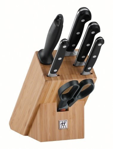 Zwilling Professional S Messerblock (Zwilling Sonderschmelze, Genietet, Vollerl) schwarz