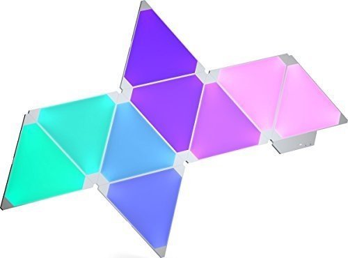 nanoleaf Light Panels - 9x Modulare Smarte LED - Lichtpanels mit App Steuerung