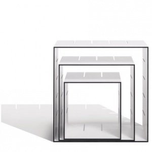 KONNEX 3teiliges Regalsystem