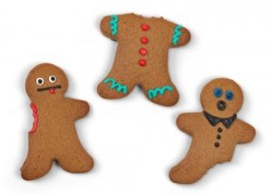 ABC COOKIES Ausstechformen Set Gingerbread Man 