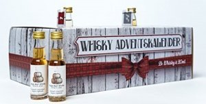 Adventskalender mit 16 verschiedenen Whisky Miniaturen