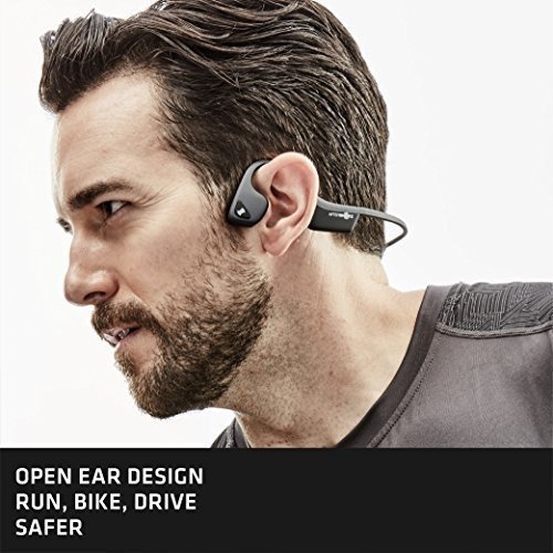 AfterShokz AS650 Kopfhörer Sport Mikrofon Kabellos Bone Grau