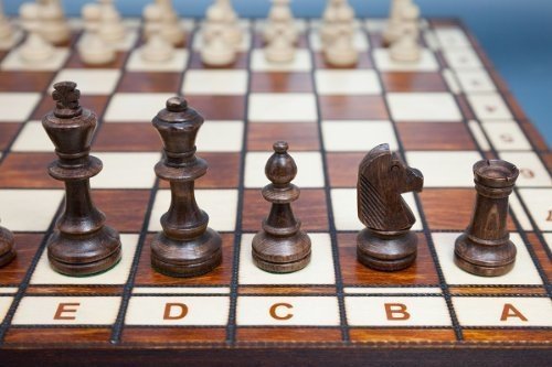 Holz-Schachspiel Castilla