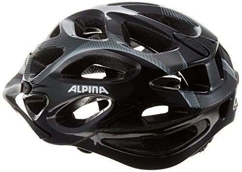 Alpina Unisex Radhelm Mythos 2.0, black-white lines, 57-62cm, A9672.3.20