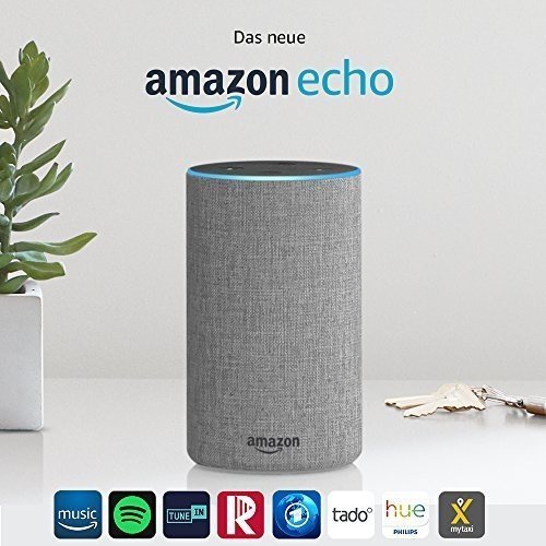 Amazon Echo (2. Generation) Hellgrau Stoff