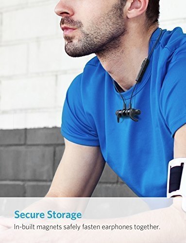 Anker Bluetooth Kopfhörer SoundBuds Flow in Ear magnetisches Headset, mit Wasserschutzklasse IPX5/7