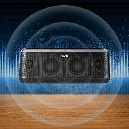 Anker SoundCore Pro 25W Premium Bluetooth Lautsprecher mit Druckvollem Bass, High Definition Klang -