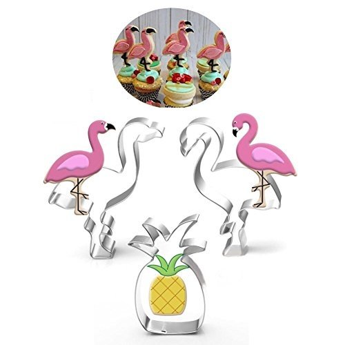 Anokay Ausstechformen Flamingo Ananas Palme