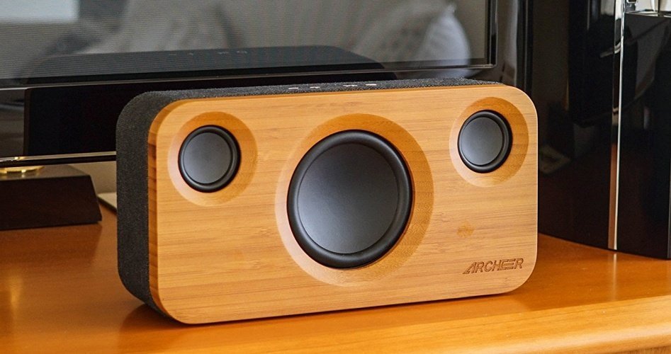 ARCHEER 25W Wireless Lautsprecher, Bluetooth 4.0 Lautsprecher mit 11-Stunden-Akkulaufzeit und Dual-T
