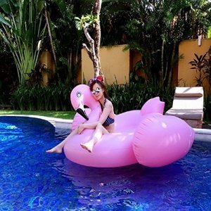 Aufblasbarer Flamingo Luftmatratzen, Float-Spielzeug, Pool schwimmen, Pool Float Halterungen, PVC-au