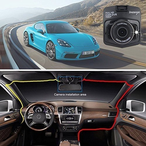 Auto Kamera, Innosinpo Mini FHD 1080p Dashcam Auto DVR Kamera Dashcamera Recorder mit 140° Weitwink