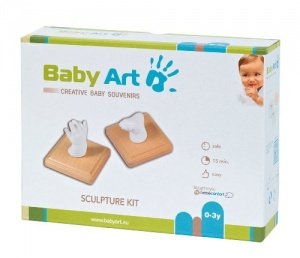 Baby Art Abdruckset für Babys, mit Sockel
