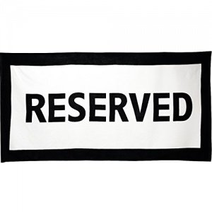 Badetuch Reserved