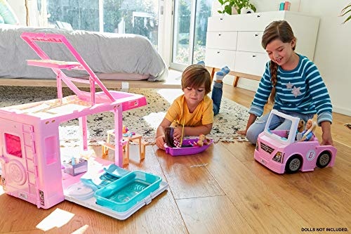 Barbie 3-in-1 Super Abenteuer-Camper mit Zubehör