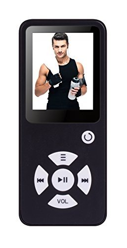 BERTRONIC Made in Germany BC01 Royal MP3-Player mit Kopfhörer ★ Bis 100 Stunden Wiedergabe ★ Ra