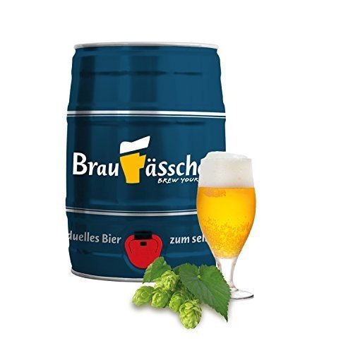 Bierbrauset zum selber Brauen - Pilsbier im 5 L Bierfass - in 7 Tagen gebraut