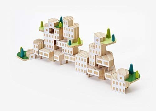 BLOCKITECTURE - Holz Architektur BAUKLÖTZE von James Paulius