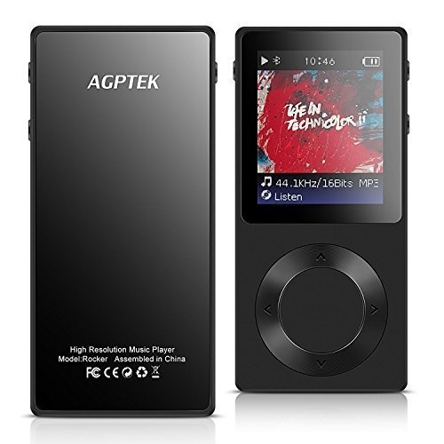 Bluetooth MP3 Player Verlustfreie Sound Qualität Tragbare Metall Musik Player unterstützt 256GB Mi