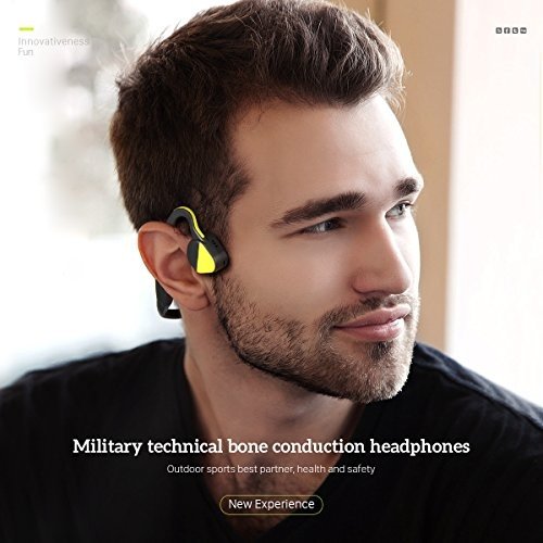 Bone Conduction Kopfhörer, Wireless BOROFONE BE16 Sicheres Sport Technologie Clear Mid-Höhen und b