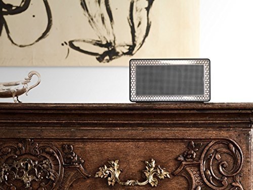 Bowers & Wilkins T7 mobiler Bluetooth-Lautsprecher, ausgezeichnete Basswiedergabe, Schwarz