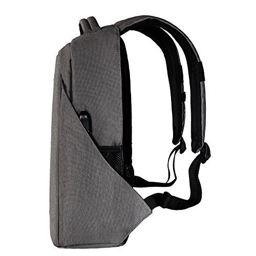 Business Rucksack Mit USB Anschluss Reise Outdoor Für Herren Sicherheit-Check Büro Arbeits Tage Ab