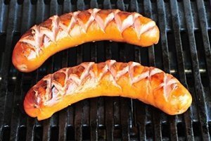 CARACT, originelles Grillzubehör zum einschneiden für Grill- und Bratwürste